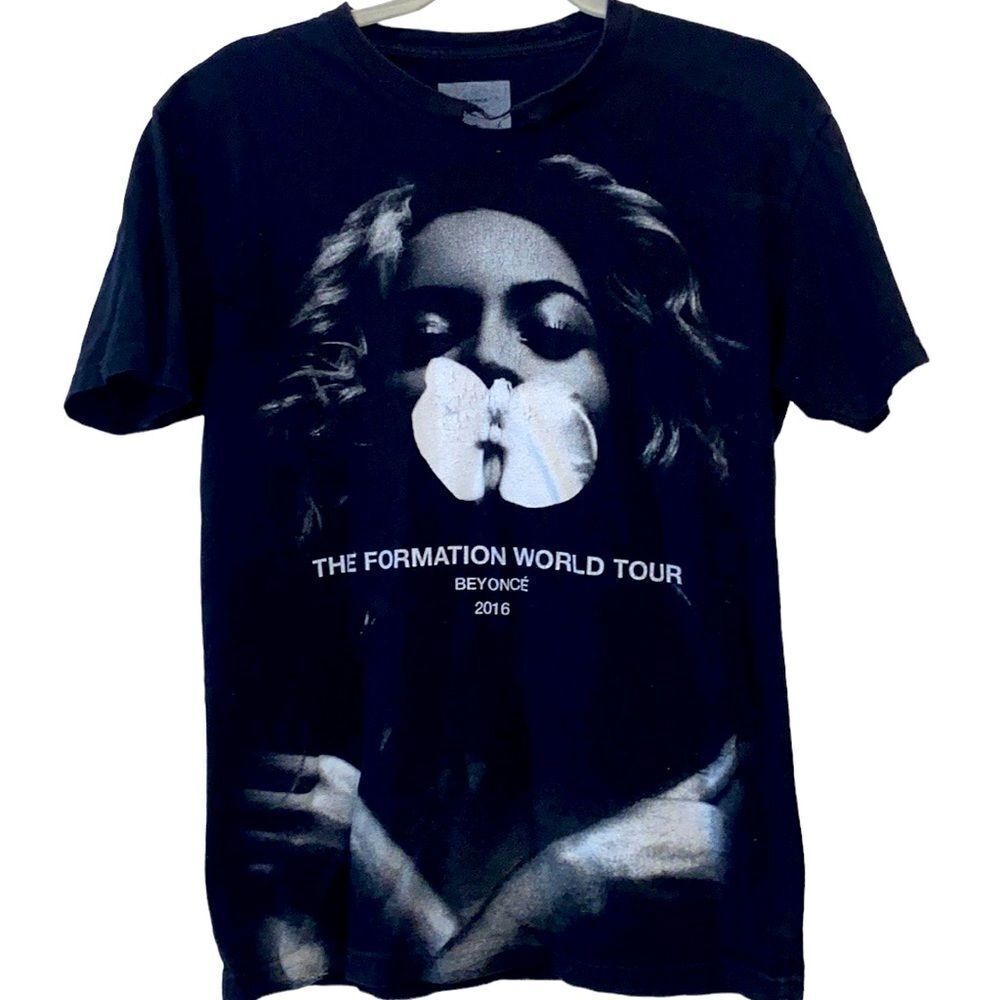 Beyonce The Formation World Tour Queen Bee 2016 Concert Band Tee T-shirt    
